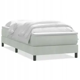 lozko-kontynentalne-z-materacem-jasnoszare-aksamit-80x220-cm