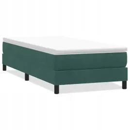 lozko-typu-box-spring-bez-materaca-ciemnozielone-80x220-cm