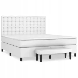 lozko-kontynentalne-z-materacem-biale-ekoskora-180x200-cm