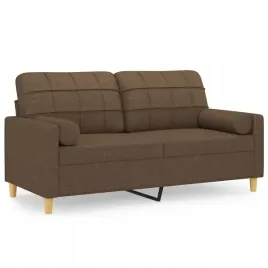 2-osobowa-sofa-z-poduszkami-brazowa-140-cm-tka