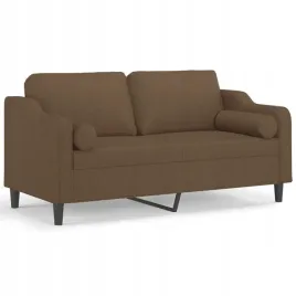 2-osobowa-sofa-z-poduszkami-brazowa-140-cm-tka