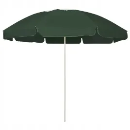 parasol-plazowy-zielony-240-cm