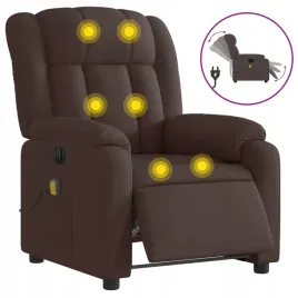 rozkladany-fotel-masujacy-elektryczny-ciemny-braz-tkanina