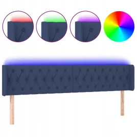 zaglowek-do-lozka-z-led-niebieski-183x16x78-88-cm-tkanina