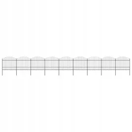 panele-ogrodzeniowe-z-grotami-stal-15-175-x-153-m-czarne