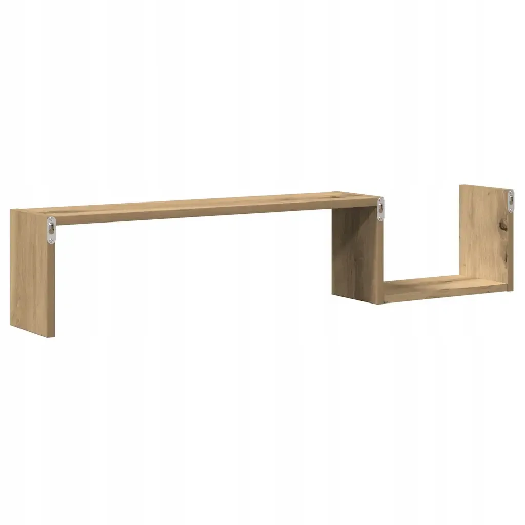 polki-scienne-2-szt-dab-artisan-100x15x20-stan-nowy