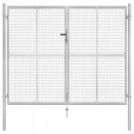 brama-ogrodowa-galwanizowana-stal-306x250-cm-sr