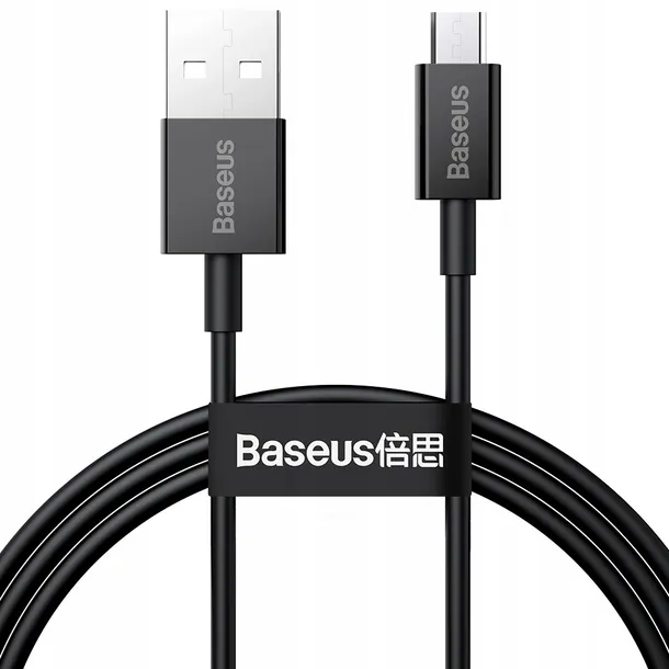 baseus-kabel-przewod-mocny-usb-micro-szybki-2a-2m-stan-nowy-zlacza-usb-microusb-typ-b