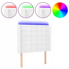 zaglowek-do-lozka-z-led-bialy-83x16x118-128cm-sztuczna-skora