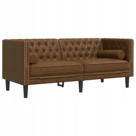 sofa-chesterfield-z-walkami-2-os-brazowa-sztuczny-zamsz