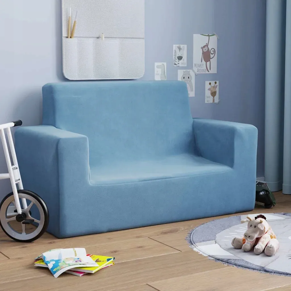2-os-sofa-dla-dzieci-niebieska-miekki-plusz