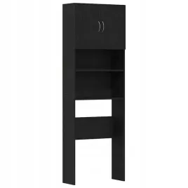 szafka-pod-pralke-czarny-dab-64x24x190-cm