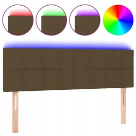 zaglowek-do-lozka-z-led-ciemnobrazowy-144x