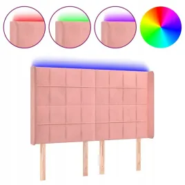zaglowek-do-lozka-z-led-rozowy-147x16x118