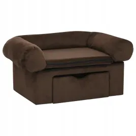 sofa-dla-psa-z-szuflada-brazowa-75x50x38-cm-pluszowa