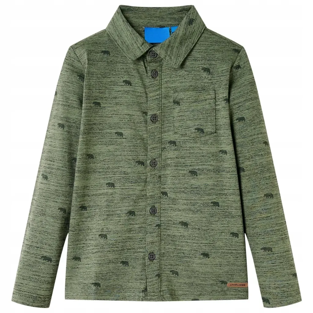 koszula-dziecieca-melanz-khaki-140