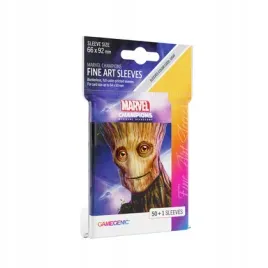 gamegenic-marvel-champions-fine-art-sleeves-66-mm-x-92-mm-groot-50-1-szt