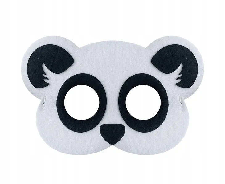 maska-filcowa-panda-19x12cm-material-skora