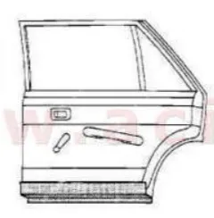 mercedes-w114-w115-reperaturka-korytko-drzwi-prawy-tyl