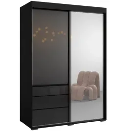 szafa-przesuwna-z-lustrem-torino-2d1l-140-czarna-lacobel