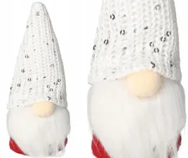 swiateczny-skracik-w-pieknej-czapie-z-cekinami-mikolaj-krasnal-dekoracja