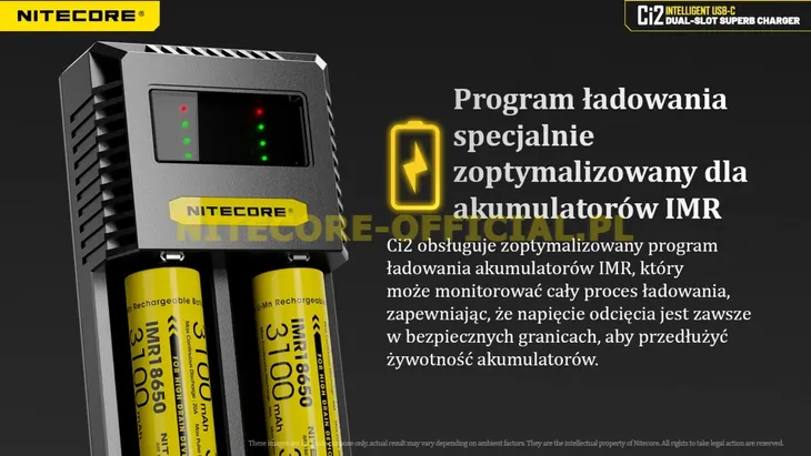 ladowarka-nitecore-ci2-dwukanalowa-technologia-wykonania-inna
