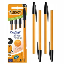 dlugopis-bic-orange-fine-cristal-czarny-4-sztuki