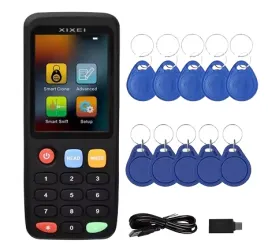 czytnik-programator-duplikator-rfid-nfc-x7-zestaw-z-10-brelokami