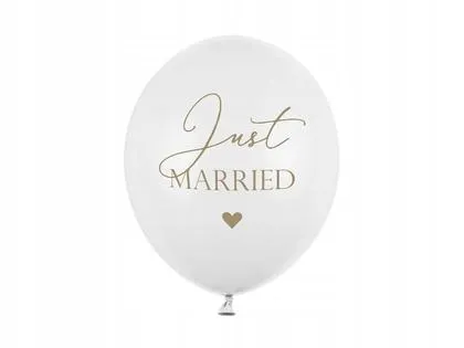 balony-just-married-30cm-partydeco