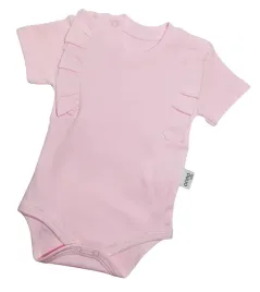 body-niemowlece-krotki-rekaw-z-falbanka-rozowe-bawelna-100percent-r-68-74