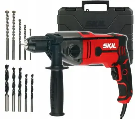dwubiegowa-wiertarka-udarowa-1050w-6745-skil-walizka-10-wiertel