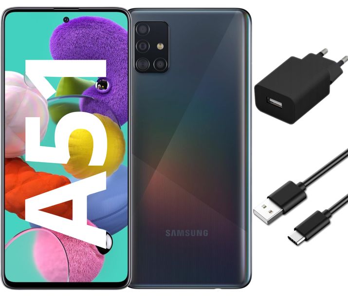 Samsung Galaxy A51 4/128GB LTE Dual SIM | A515F/DSN | Czarny | Stan: Dobry