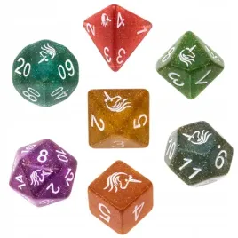 komplet-kosci-rebel-rpg-akrylowe-jednorozce