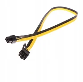 kabel-pci-e-gpu-70cm-6pin-do-6-2pin-meski-18-awg-70cm