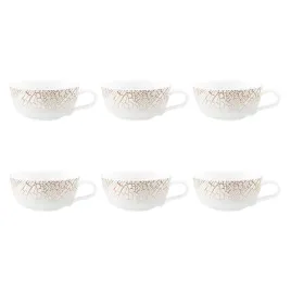 zestaw-6-filizanek-do-herbaty-280ml-bialy-porcelana-seltmann