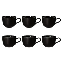 zestaw-6-filizanek-do-kawy-260-ml-czarny-porcelana-seltmann