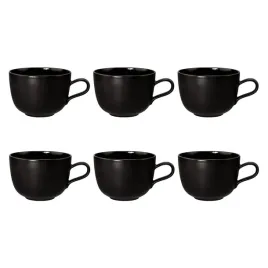 zestaw-6-filizanek-do-kawy-380-ml-czarny-porcelana-seltmann