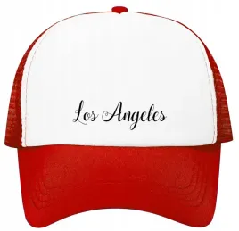 czapka-z-daszkiem-z-siatka-regulowana-nadruk-los-angeles-la-one-size