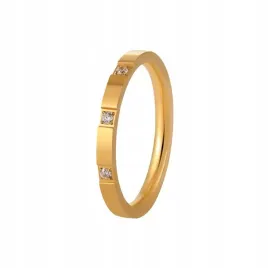 pierscionek-obraczka-stal-cyrkonia-zlota-3-cyrkonie-stal-nierdzewna-r-12