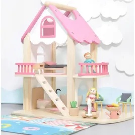 domek-drewniany-dla-lalek-montessori-salon-kuchnia-sypialnia