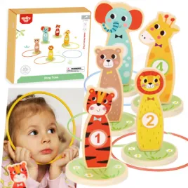 tooky-toy-drewniana-gra-zrecznosciowa-rzut-do-celu-zwierzatka-15-el