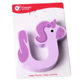 classic-world-drewniana-literka-u