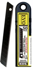 ostrza-segmentowe-czarne-9mm-kds-sb-50b-evo-50-sztuk-w-etui