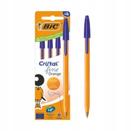 dlugopis-bic-cristal-fine-orange-niebieski-pudelko-4-sztuki-do-szkoly