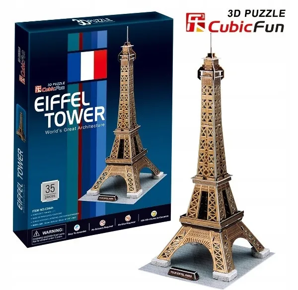 puzzle-3d-wieza-eiffel-cubicfun-cubicfun