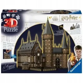 puzzle-3d-540-budynki-noca-zamek-hogwarts-ravensburger