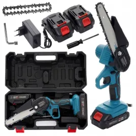 pila-lancuchowa-akumulatorowa-do-galezi-drewna-2xaku-mini-pilarka-2xlancuch