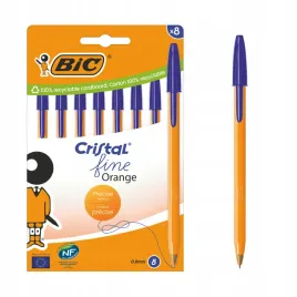 dlugopis-bic-cristal-fine-orange-niebieski-pudelko-8-sztuk-do-szkoly