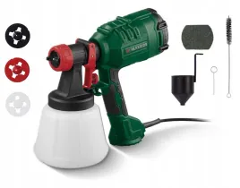 parkside-hvlp-pfs-450-b1-pistolet-natryskowy-agregat-malarski-450-w-1200ml
