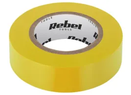 tasma-izolacyjna-klejaca-rebel-013-mm-x-19-mm-x-10-yd-zolta